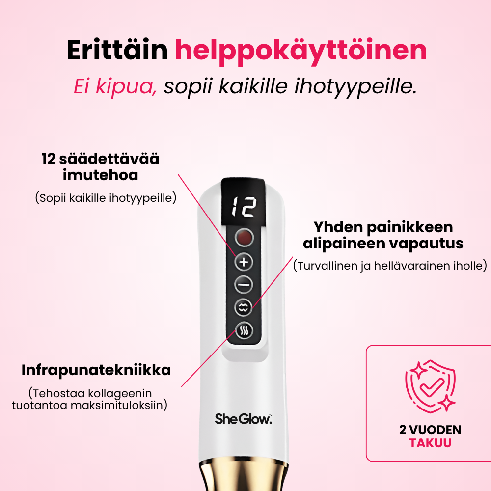 SheGlow™ PRO – Selluliitinpoistolaite